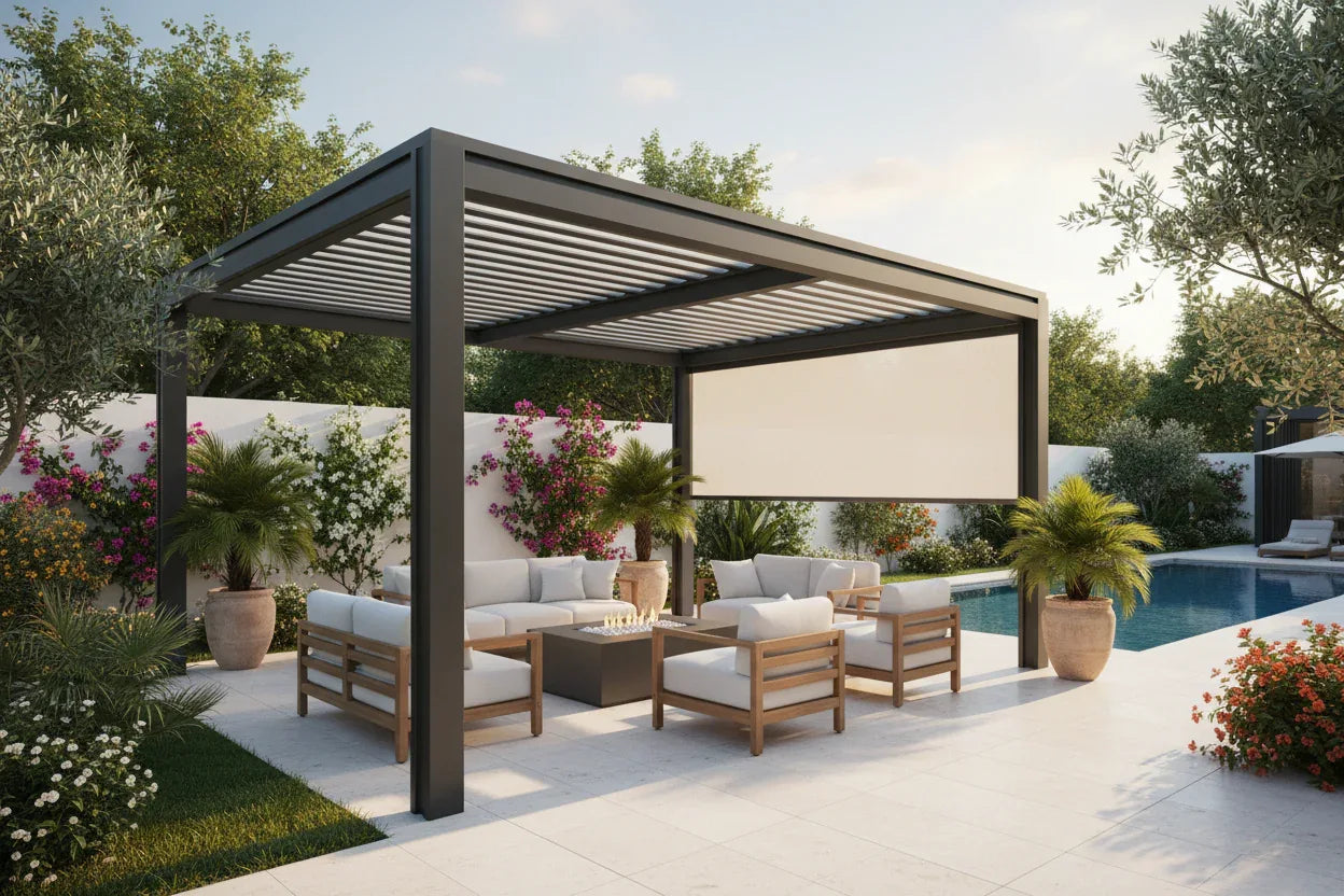 corradi patio umbrellas Patio Umbrella with Heavy Metal Base – The Outdoor Furniture Market