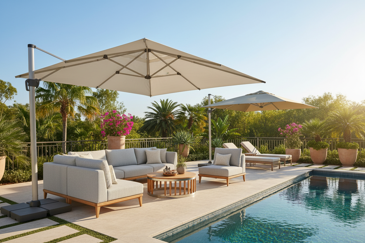 Outdoor Umbrellas & Shade - The Outdoor Furniture Market 