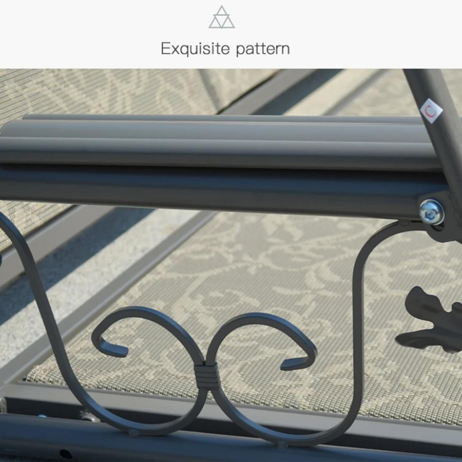 Swin 3-Seater Outdoor Swing with Cushion