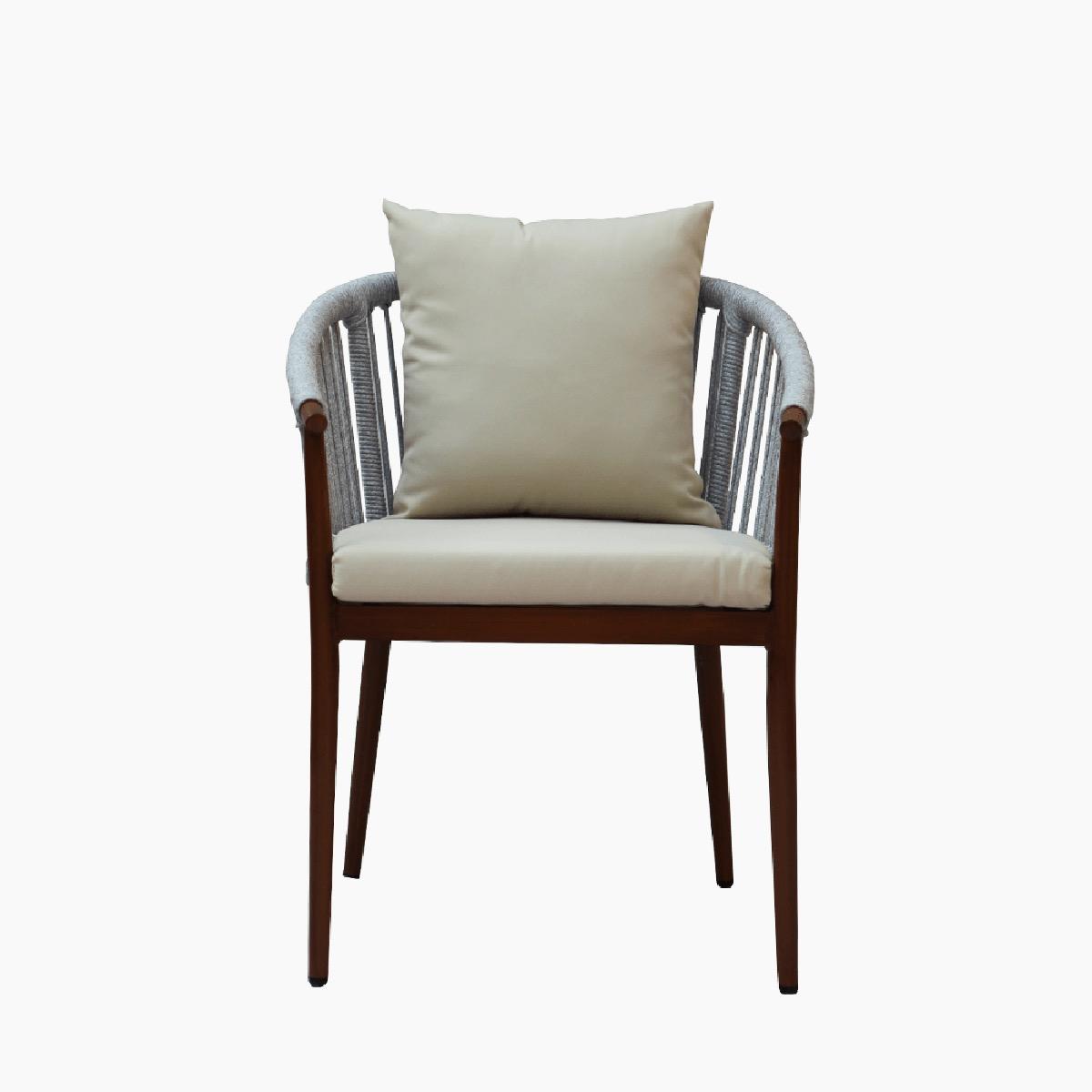 Swin 6-Seater Aluminium Top Outdoor Dining Set