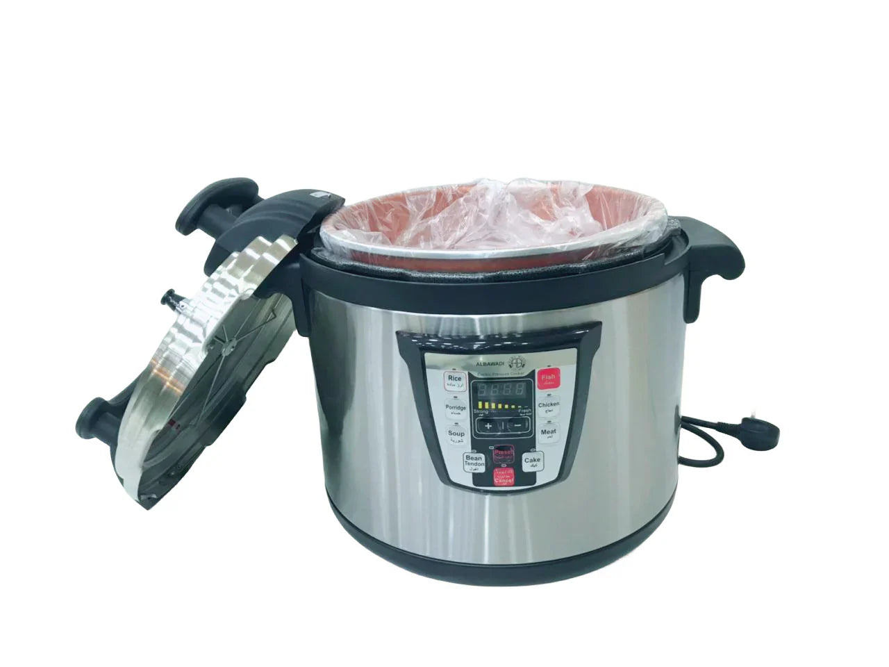 Smart Electronic Pressure Cooker 17L Intelligent Safety Pressure Cooker Food Steamer Kitchen Helper