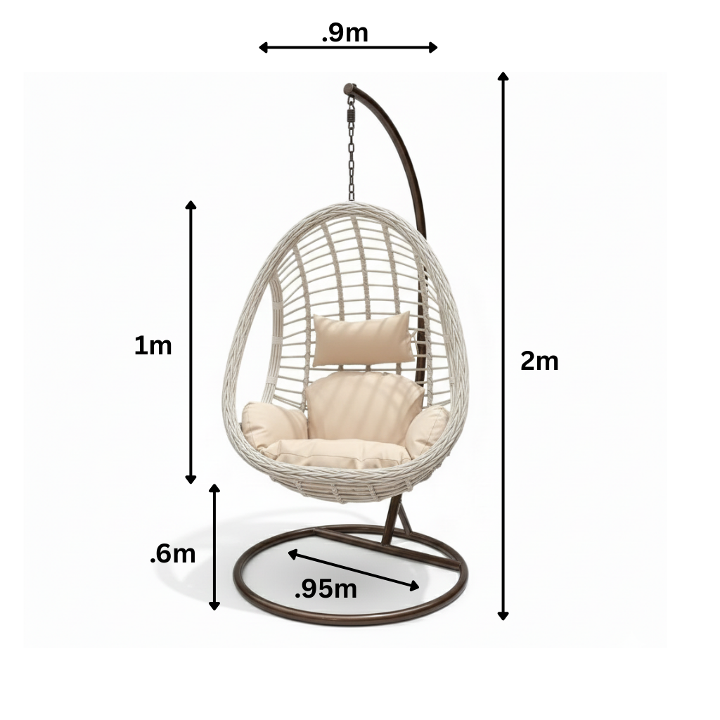 Outdoor Rattan Swing Chair