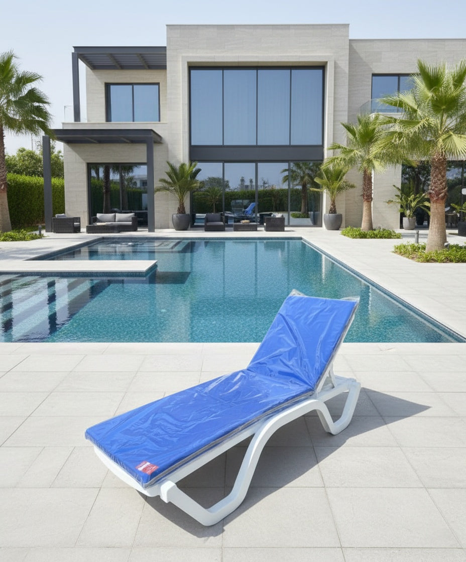 Premium Outdoor Sunbed with Adjustable Backrest – Waterproof &amp; UV-Resistant