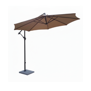 Casa Fiora 3m Premium Round Cantilever Shade Umbrella with durable fabric and sturdy frame, ideal for outdoor shading.