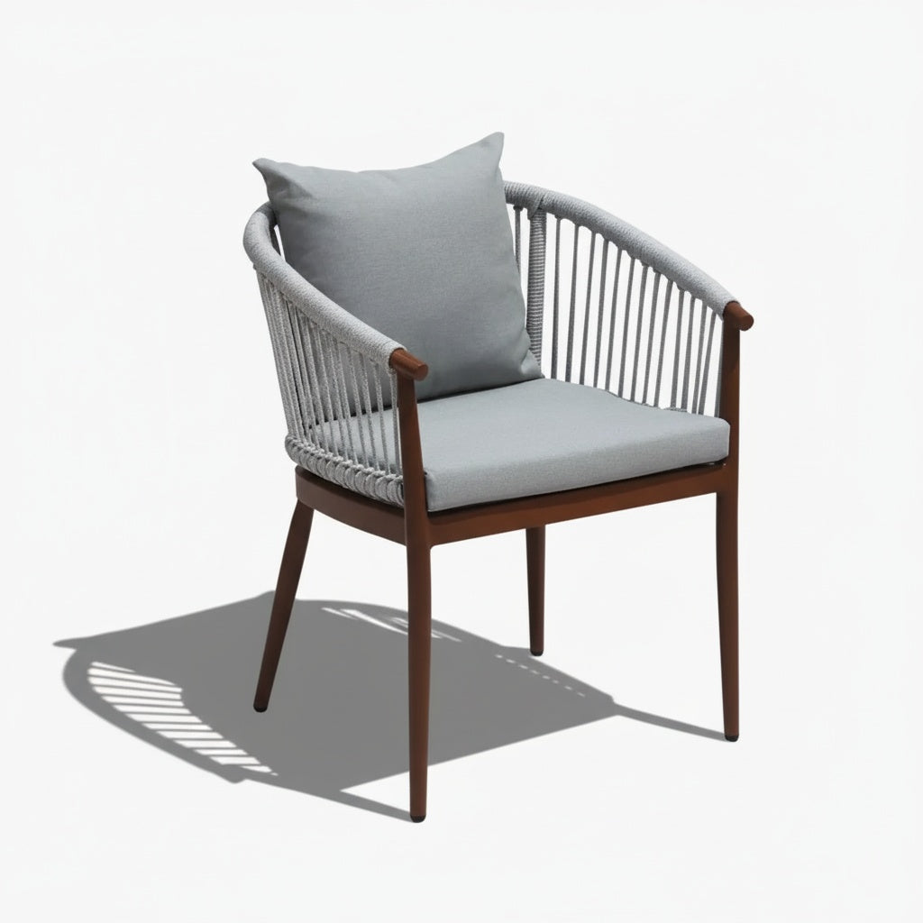 Premium Outdoor Dining Set – 6-Seater Elegance & Comfort