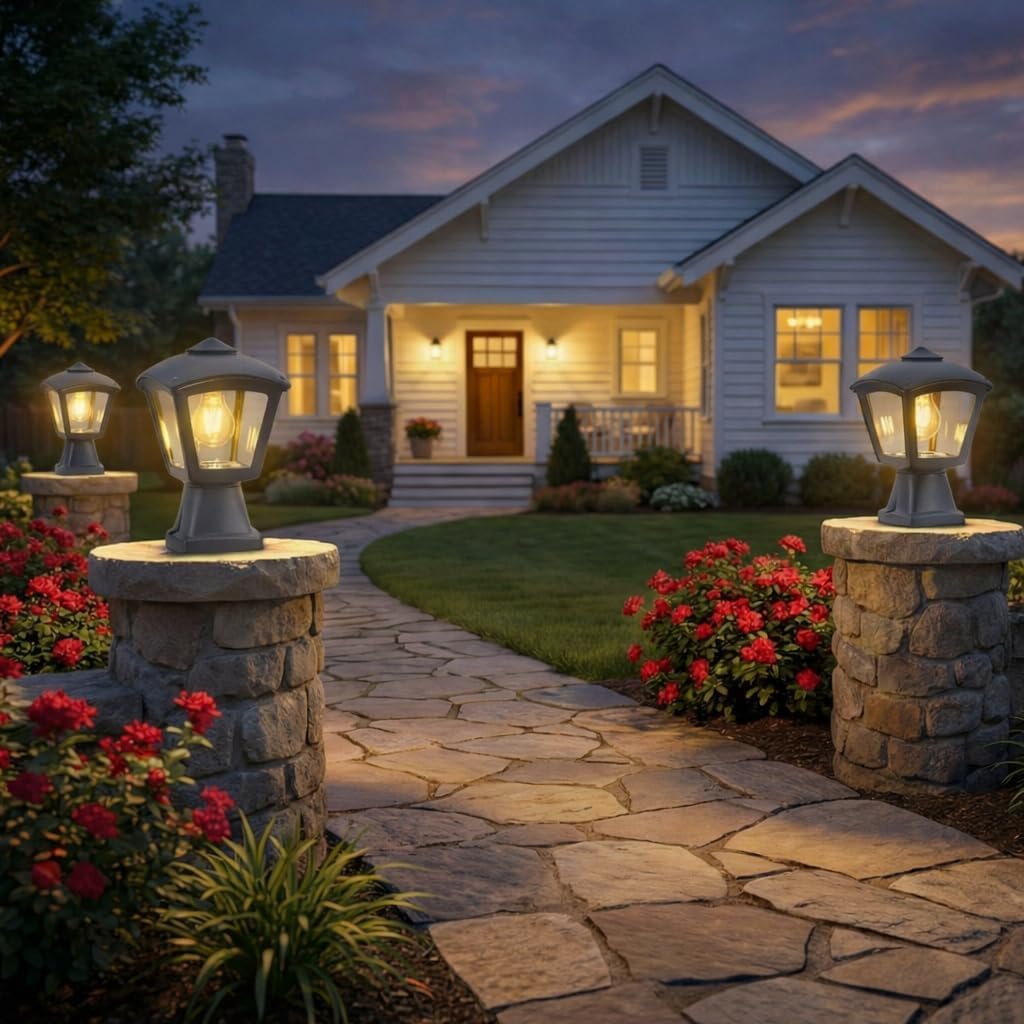 Modern Outdoor Wall Lantern - Waterproof E27 Sconce Light - The Outdoor Furniture Market 