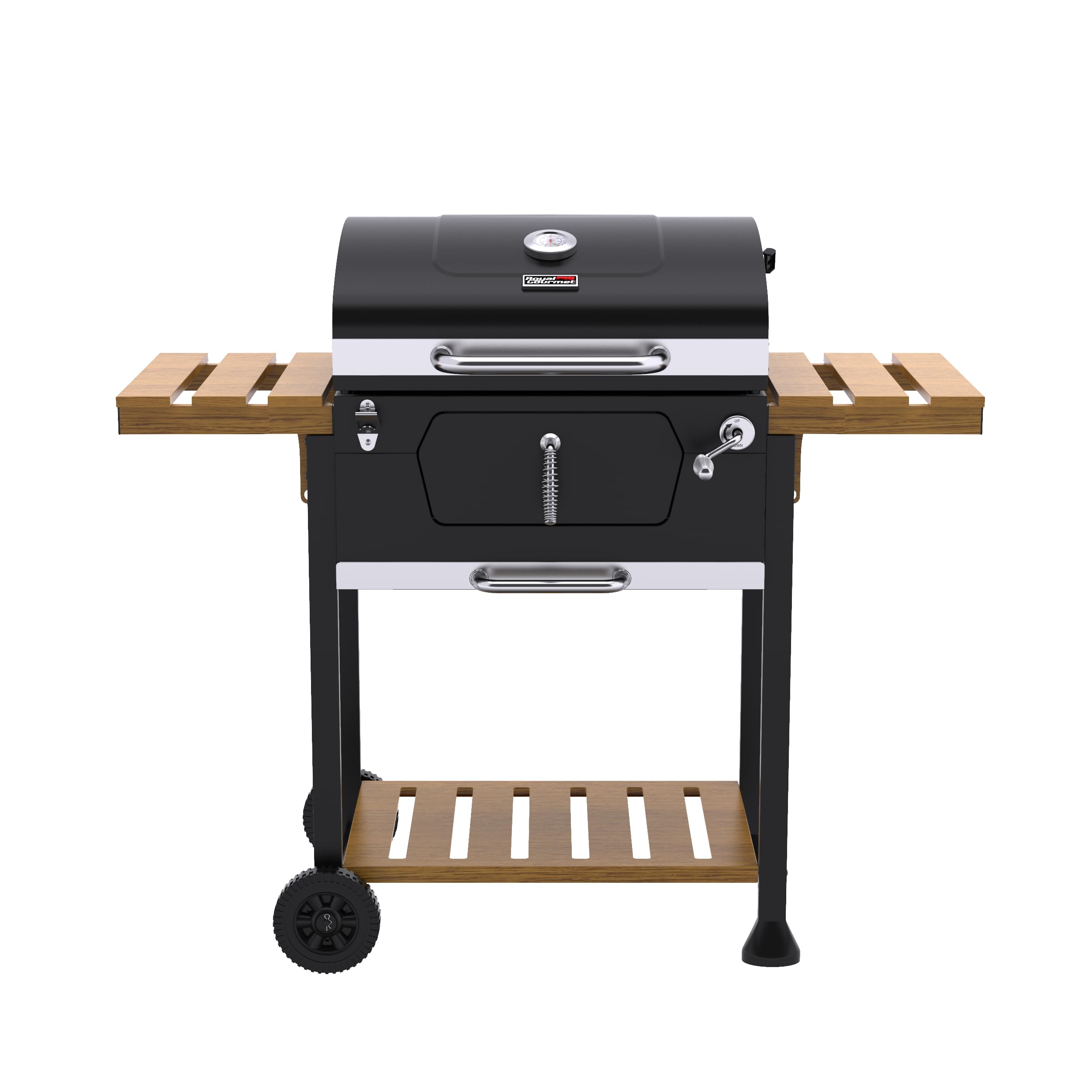 Royal Gourmet CD1824M 24" Charcoal Grill with Folding Side Trays