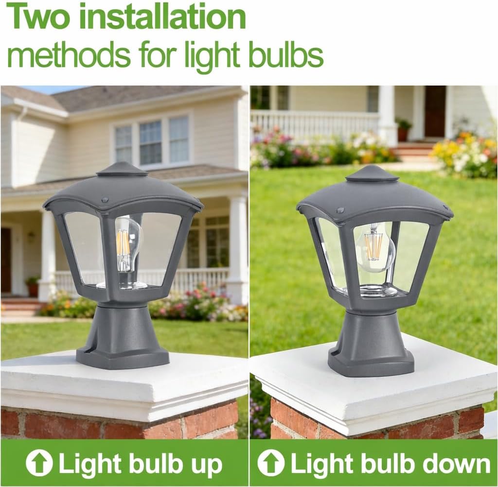 Modern Outdoor Wall Lantern - Waterproof E27 Sconce Light - The Outdoor Furniture Market 