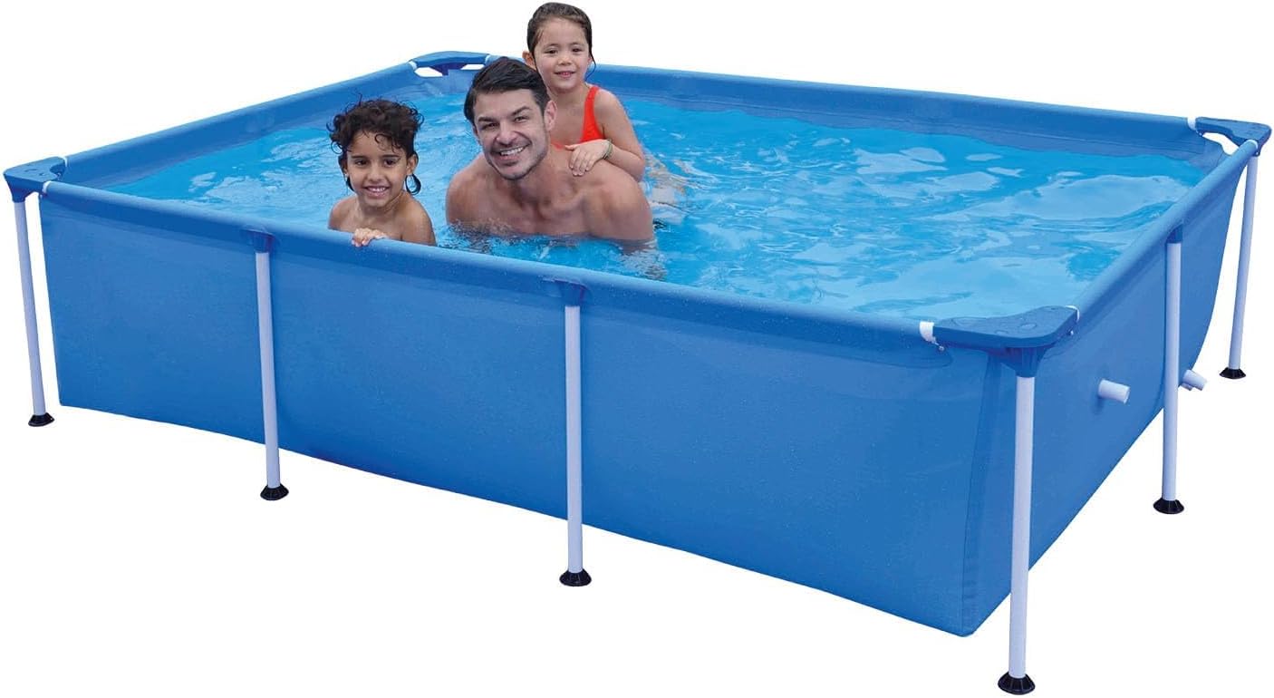 AUTOYSUR Inflatable Swimming Pool Thick Lounge Pool Summer Water Party Supply for Baby Kids Adult for Outdoor Garden Backyard (E-390cm)