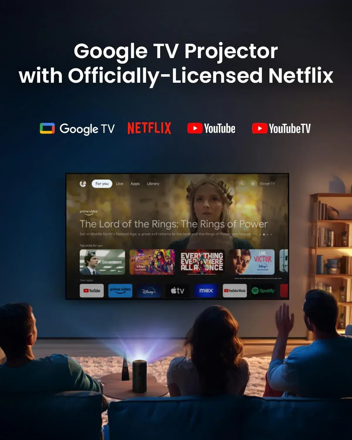 Capsule 3 Laser Portable Projector — Outdoor Smart Cinema | UAE - The Outdoor Furniture Market 