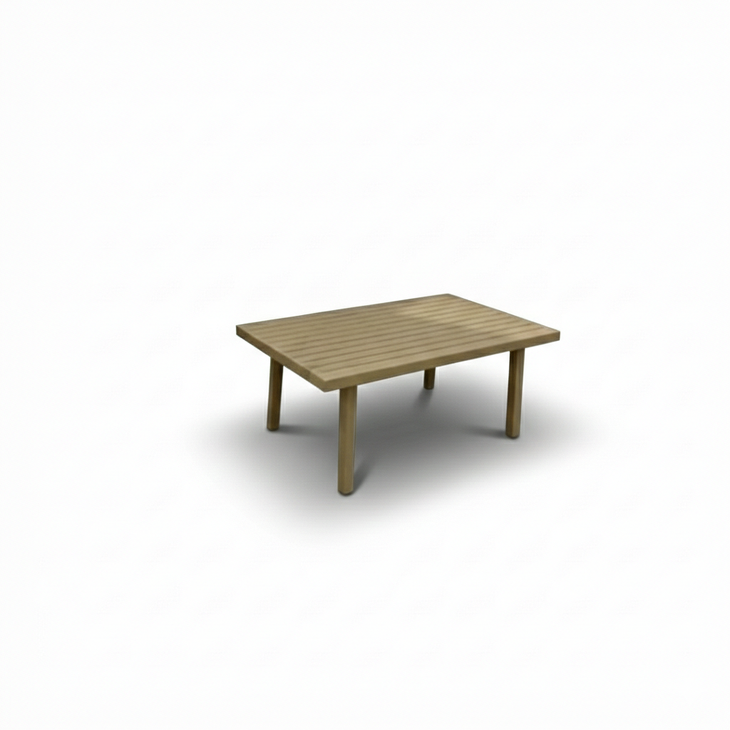 Wooden outdoor coffee table from The Outdoor Furniture Market