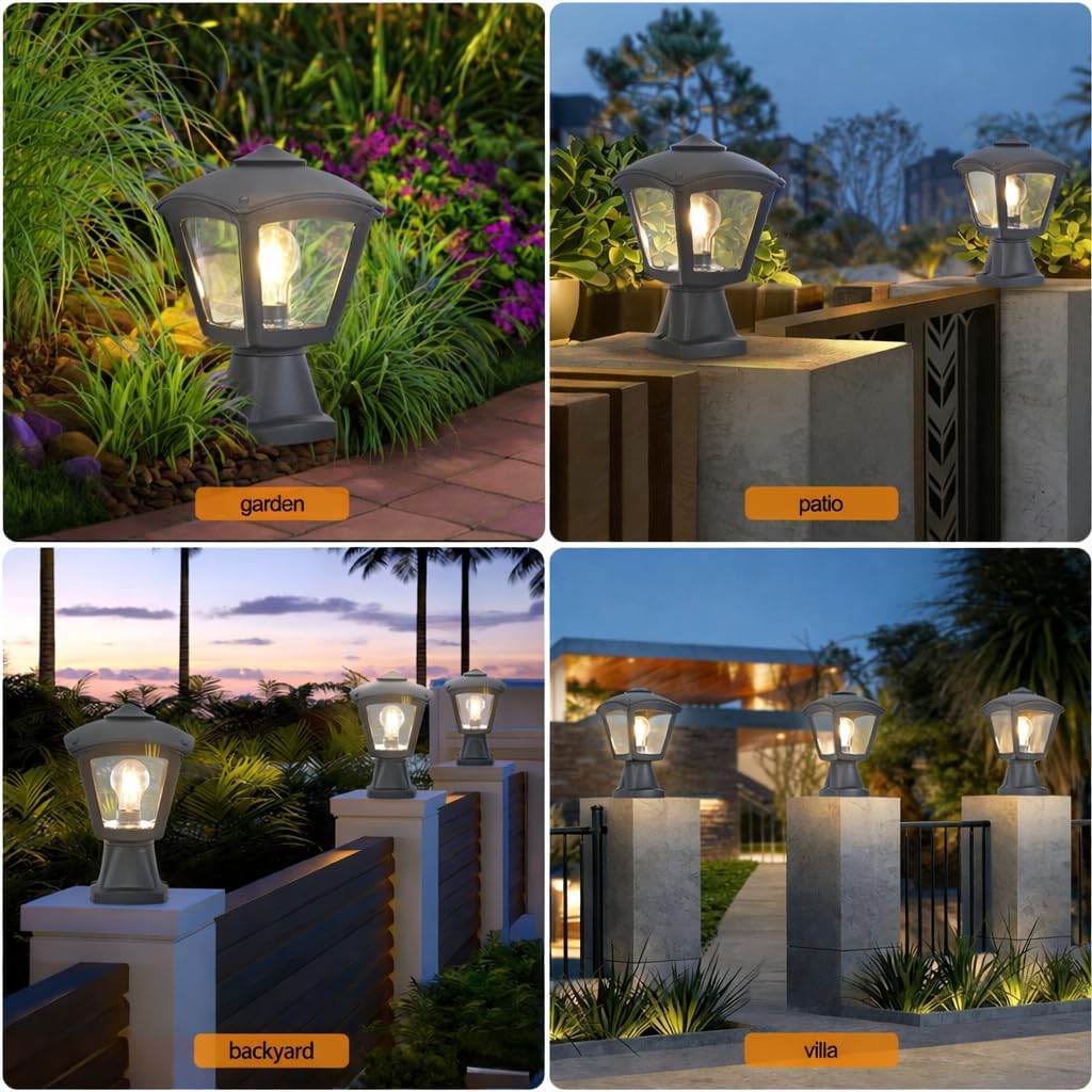 Modern Outdoor Wall Lantern - Waterproof E27 Sconce Light - The Outdoor Furniture Market 