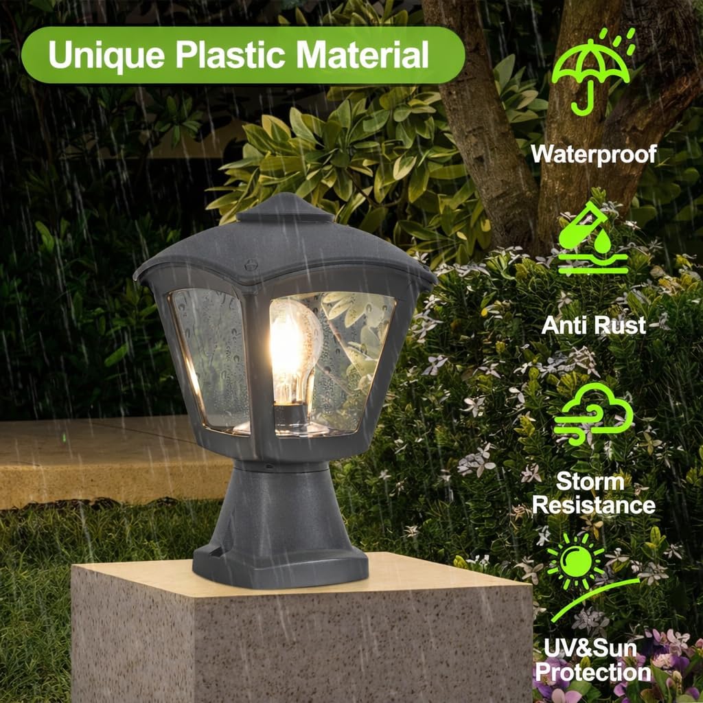 Modern Outdoor Wall Lantern - Waterproof E27 Sconce Light - The Outdoor Furniture Market 