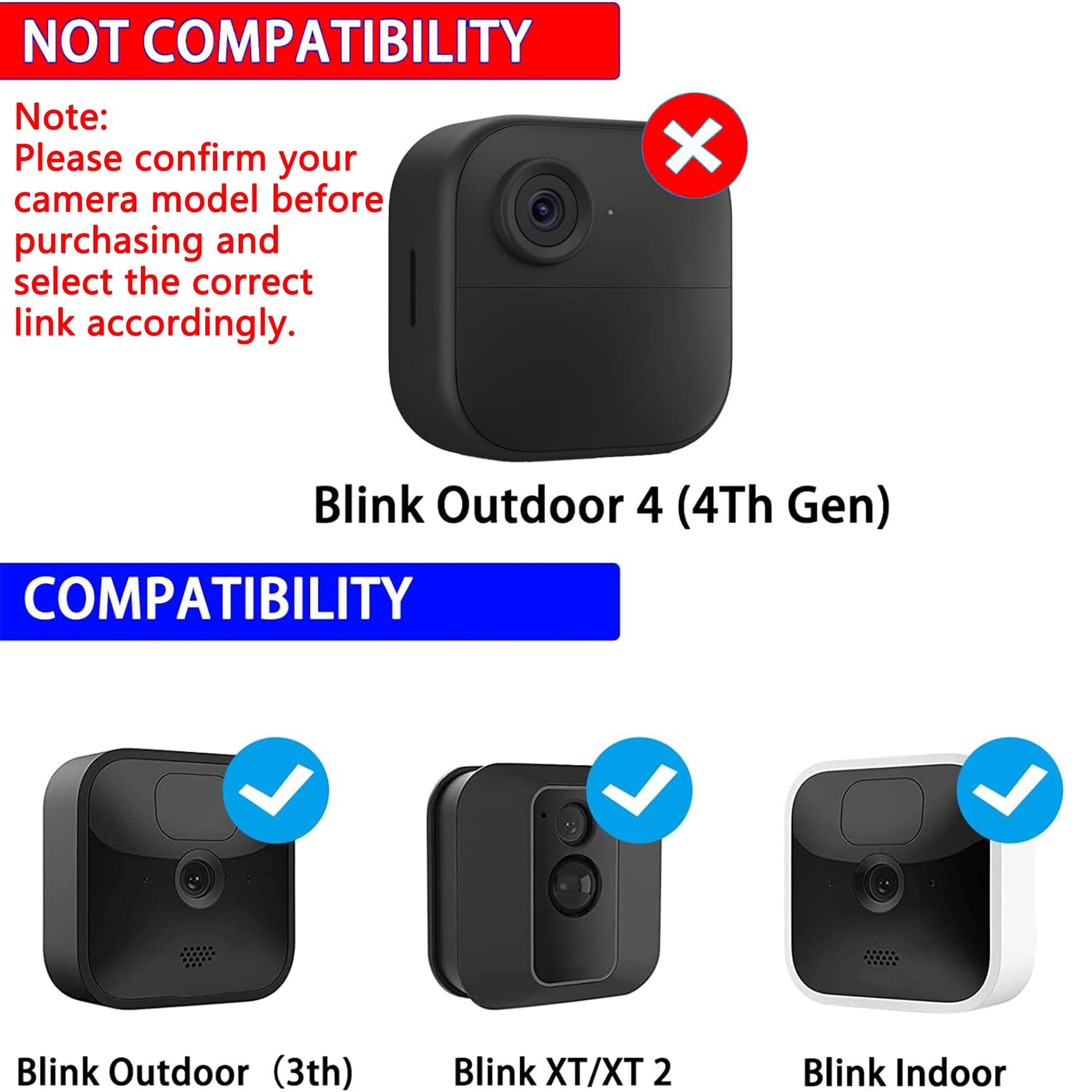 Solar Panel Charger for Blink Camera - 4W Weatherproof with 4m Cable (3-Pack) - The Outdoor Furniture Market 