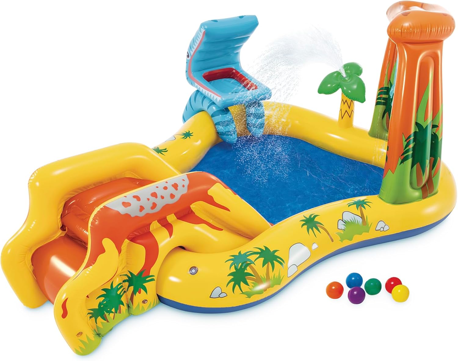 Intex Dinosaur Play Center, Multi-Colour, 57444