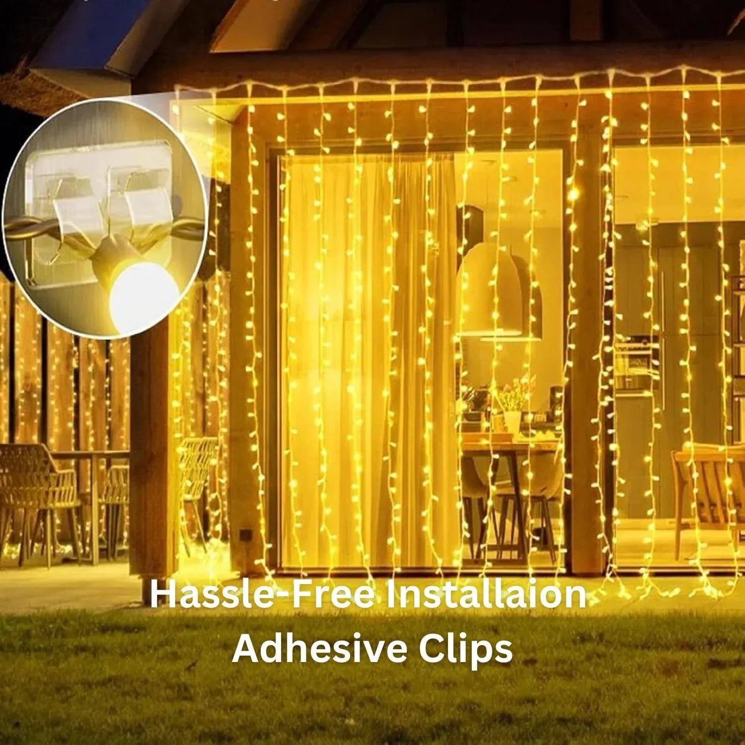 33FT LED Fairy String Lights - Battery Operated with Remote & Timer - The Outdoor Furniture Market 