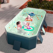 Premium Inflatable Pool 300cm - Quality Family Pool with Pump - The Outdoor Furniture Market 