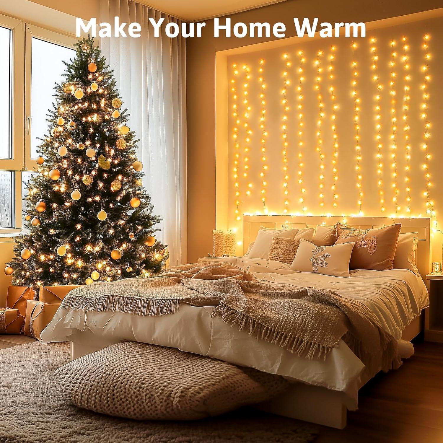 33FT LED Fairy String Lights - Battery Operated with Remote & Timer - The Outdoor Furniture Market 