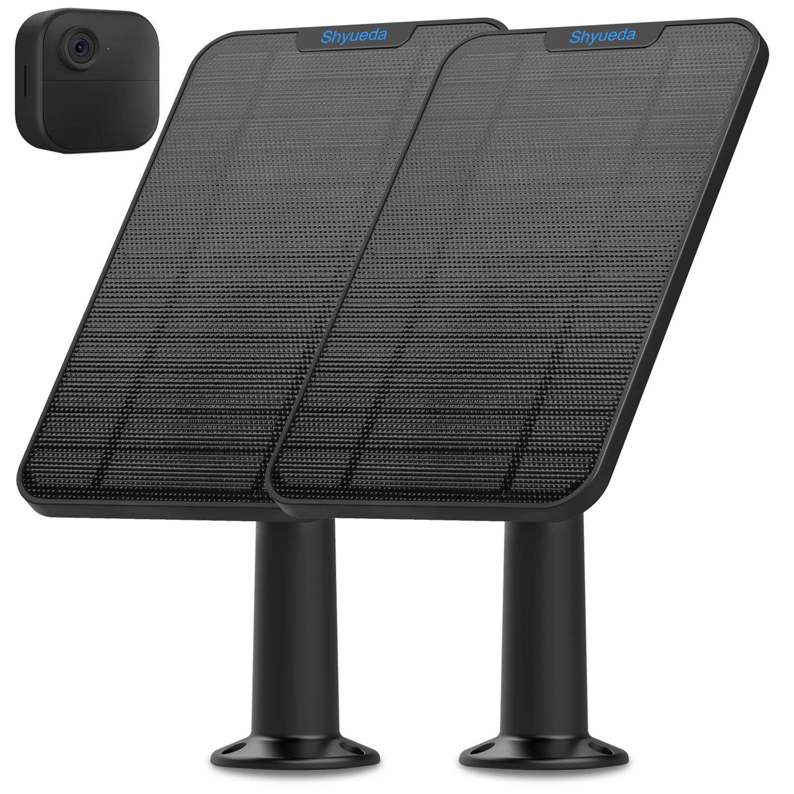 Solar Panel Charger for Blink Camera - 4W Weatherproof with 4m Cable (3-Pack) - The Outdoor Furniture Market 
