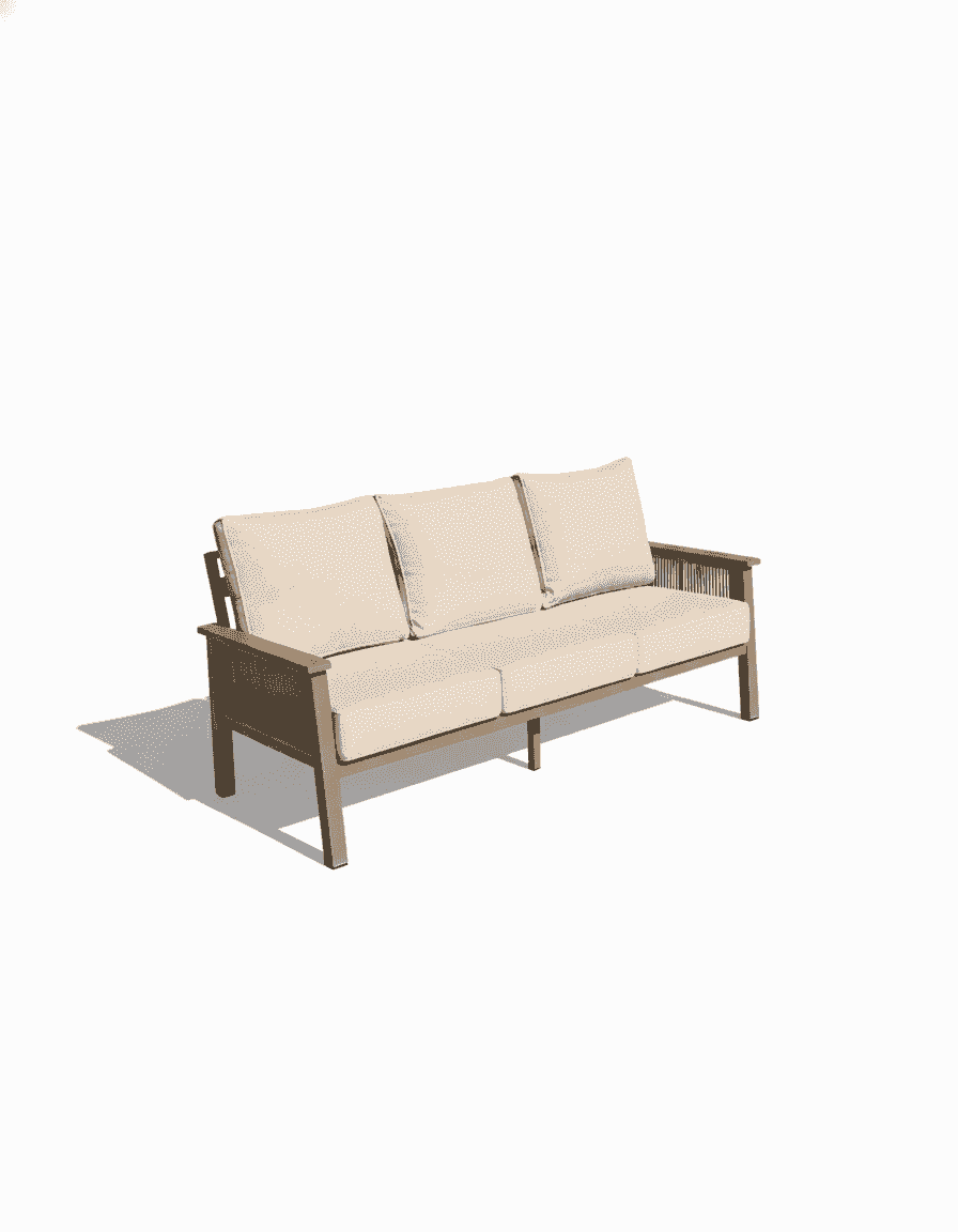 Modern 9-seater outdoor sofa set by The Outdoor Furniture Market featuring aluminium frames and Iskos-Berlin-inspired design.