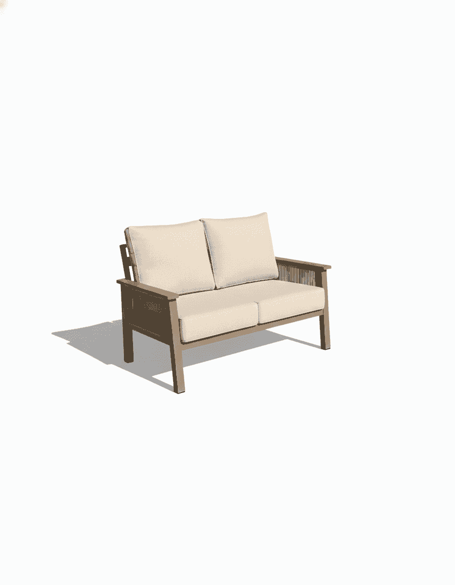 Outdoor 9-seater sofa set by The Outdoor Furniture Market with aluminum frame and modern Iskos-Berlin design, shown in a stylish outdoor setting.