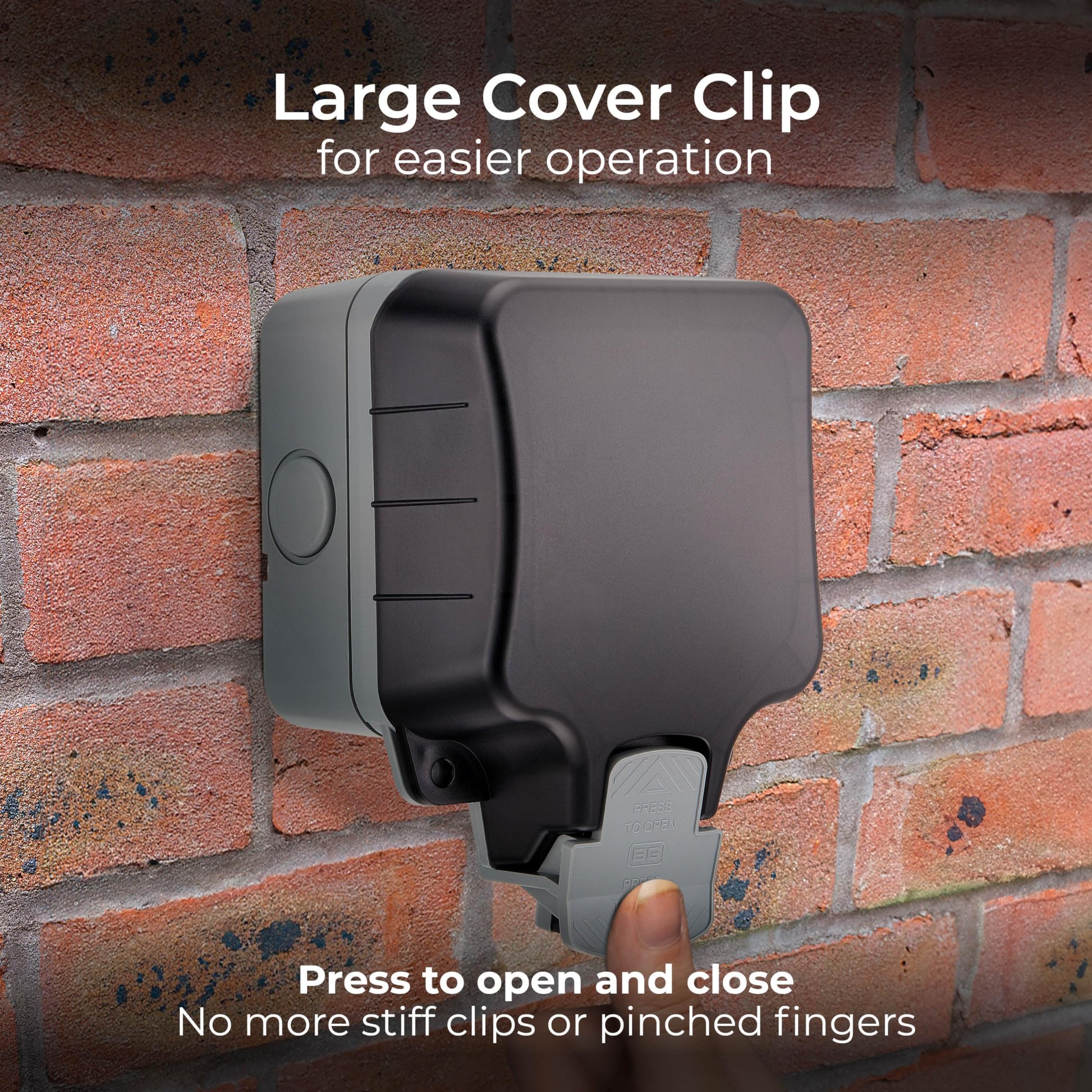 Weatherproof Outdoor Power Socket - IP66 Rated 13A - The Outdoor Furniture Market 