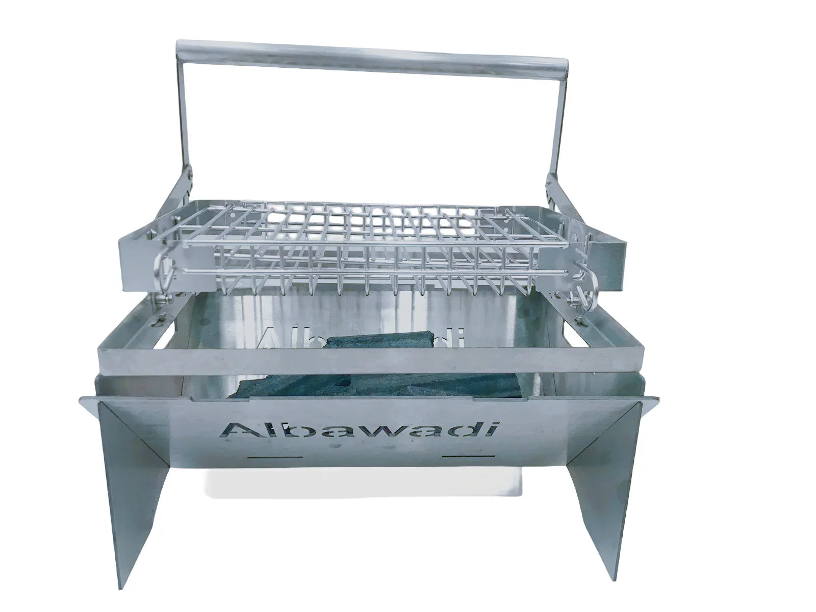 Portable Charcoal BBQ Stove With Carrying Handle