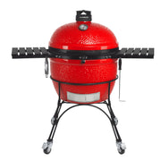 Kamado Joe Big Joe II Charcoal Grill | 24-Inch | With Cart & Side Shelves