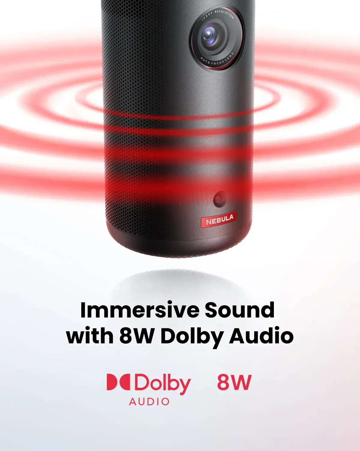 Capsule 3 Portable Projector — Outdoor-Ready Smart Cinema | UAE - The Outdoor Furniture Market 