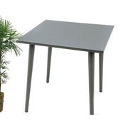 Dining Table Aluminium Frame Grey