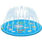 Moonmen Water Slip And Slide,2 Bodyboards+beach ball, Lawn Water Slides Slip Water Splash Pad for kids,Sprinkler Mat for Kids, Large Size Outdoor Splash Play Mat Water splash pool Water Fun For Kids