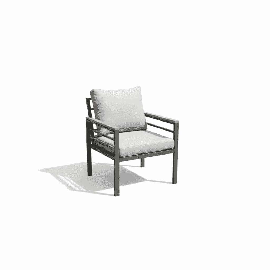 Durable aluminum outdoor sofa set with waterproof cushions, stylish patio furniture by The Outdoor Furniture Market