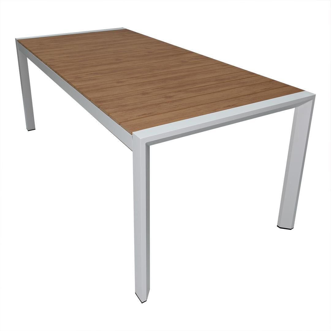 Eight-seater Log-style Outdoor Dining Table