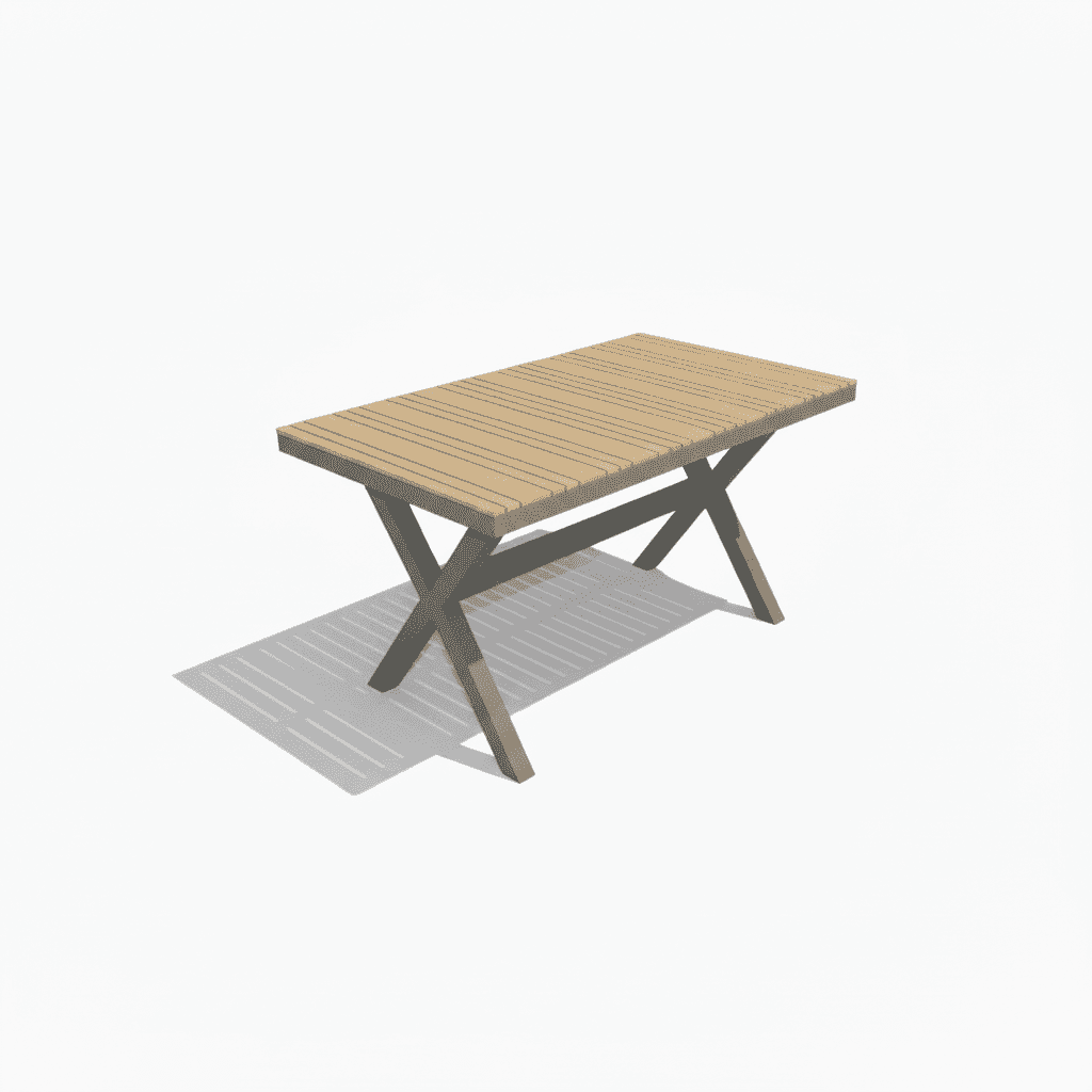 EliteLine 6-seater outdoor dining set with aluminum and WPC table, complemented by plush cushions and modern design.