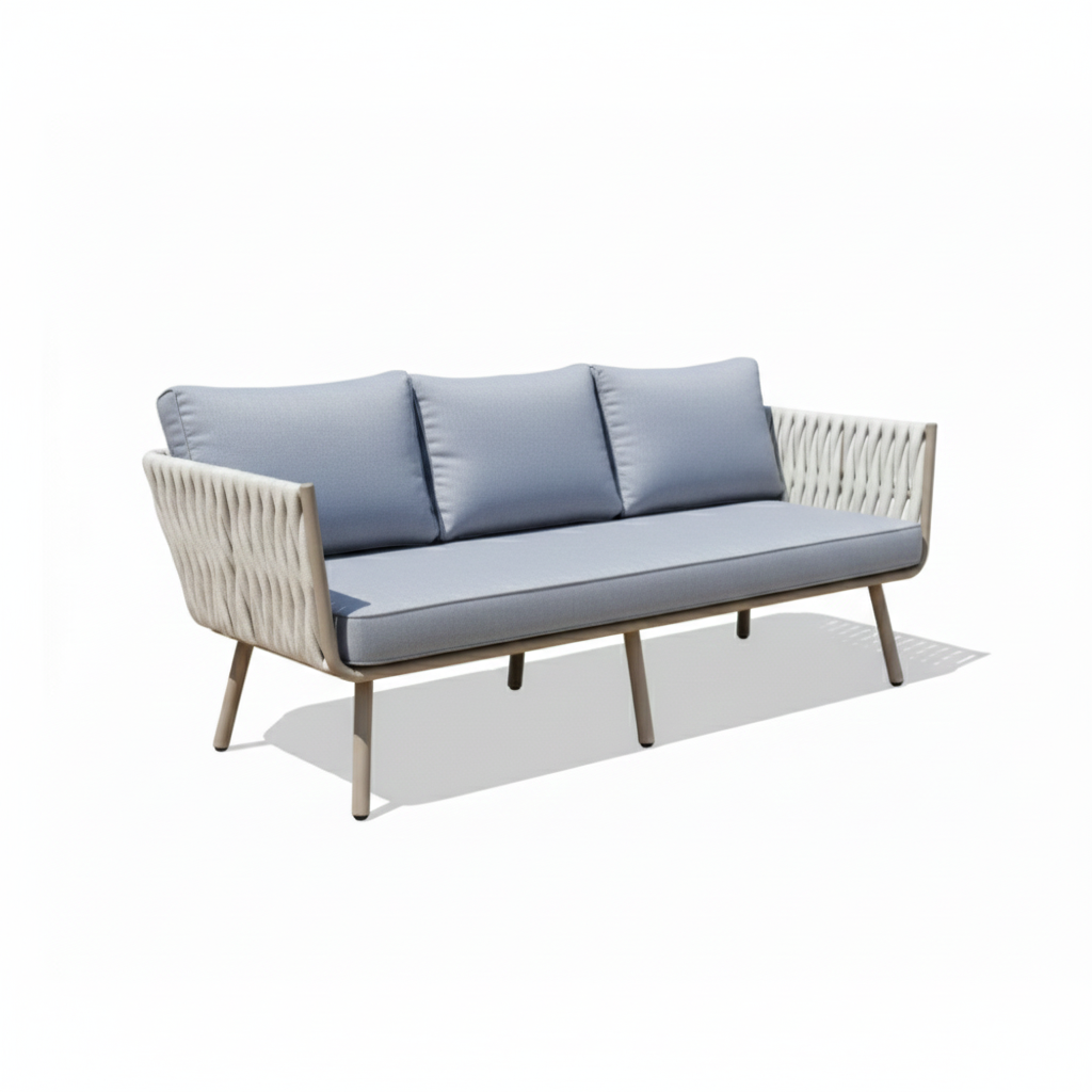Modern Outdoor Lounge Set | Comfortable Patio Sofa with Stylish Coffee Table