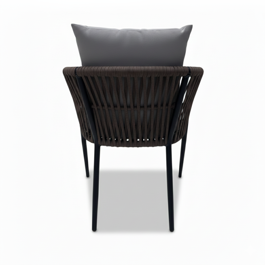 Elegant Outdoor Seating Chair – Rope Design