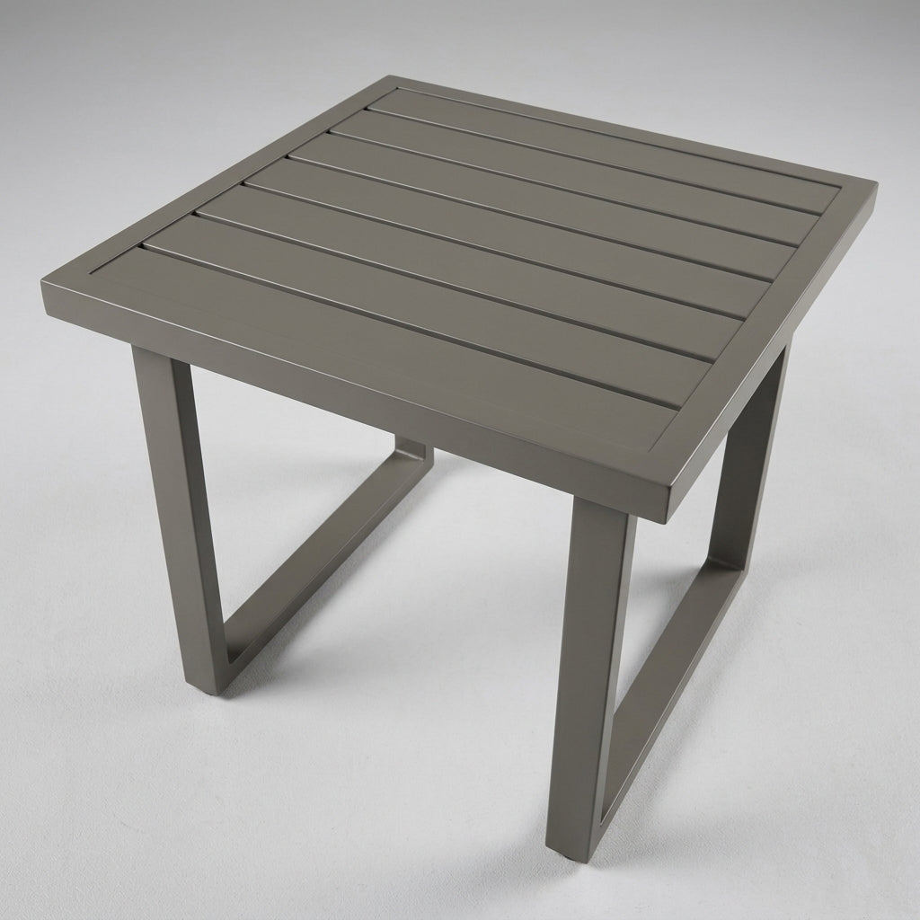7-seater outdoor rope sofa set with aluminium frame and three tables, stylish outdoor furniture from The Outdoor Furniture Market