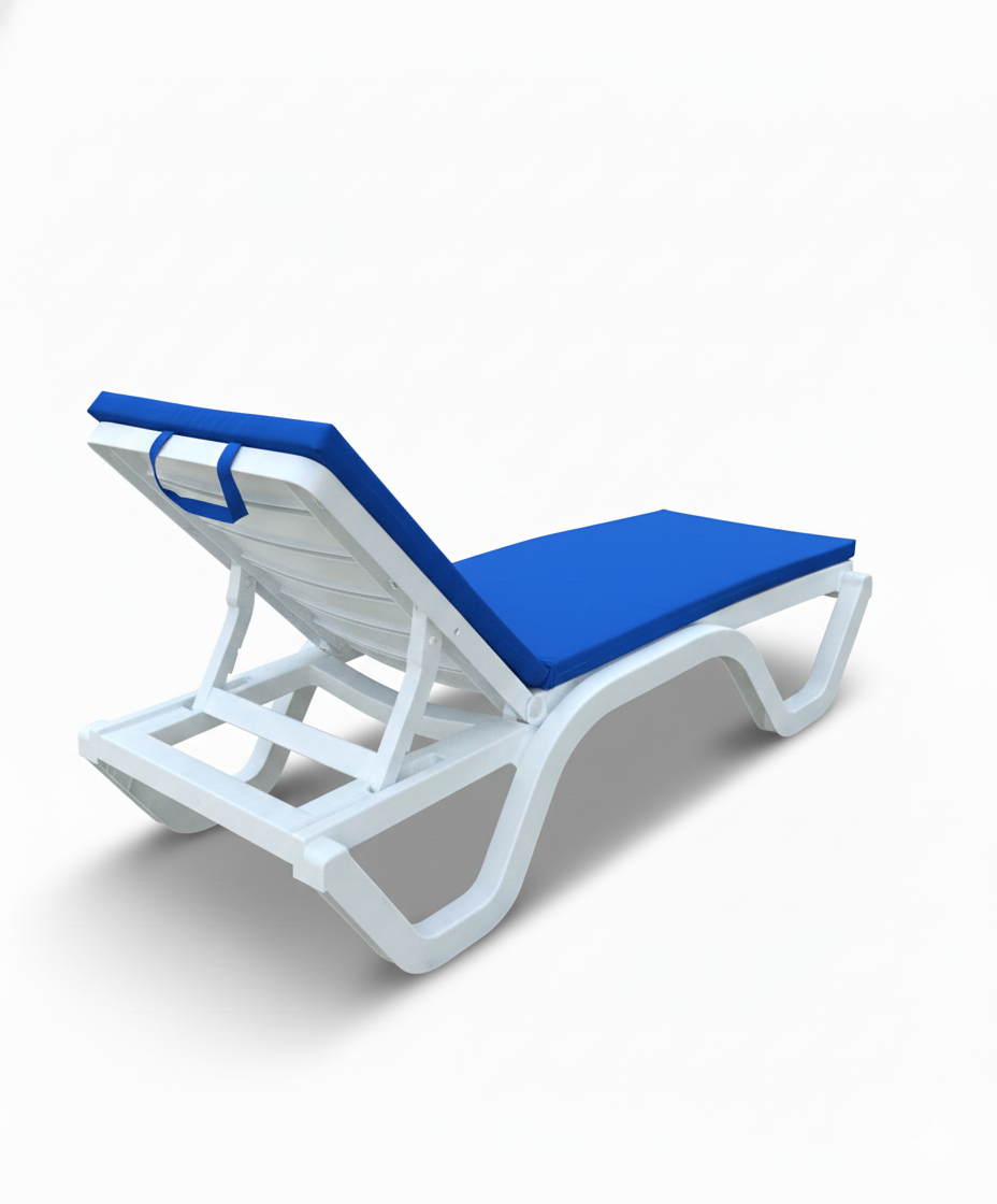 Premium Outdoor Sunbed with Adjustable Backrest – Waterproof &amp; UV-Resistant