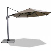11.5ft Square Rotating Offset Patio Umbrella for Expansive Outdoor Shade