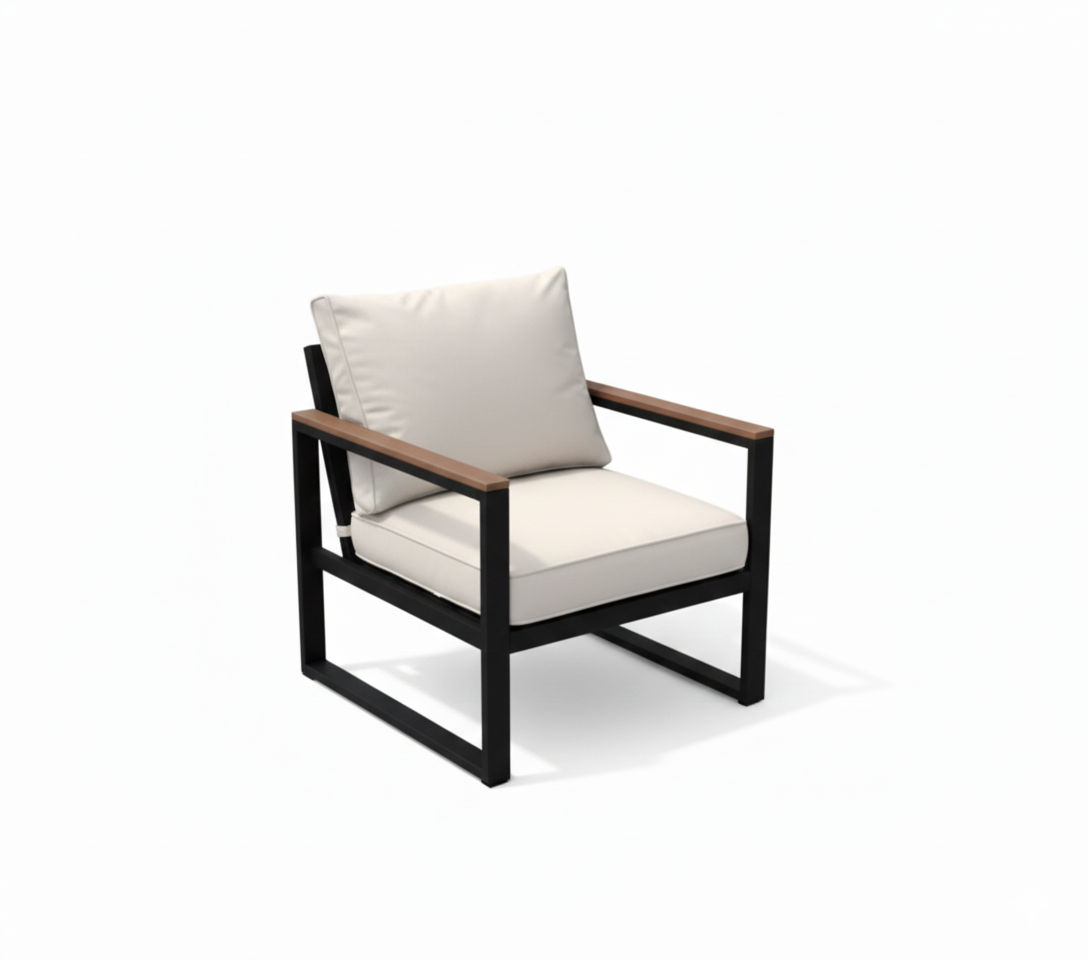 Modern 6-Piece Outdoor Conversation Set