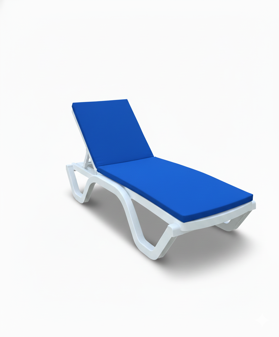Premium Outdoor Sunbed with Adjustable Backrest – Waterproof &amp; UV-Resistant