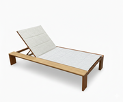 Sun loungers - Aluminum Frame with Cushioned Padding, 200x80cm - The Outdoor Furniture Market 