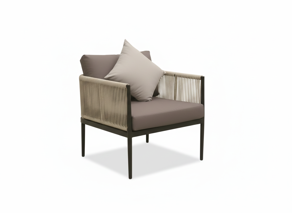 Luxury Outdoor Rope Sectional Sofa Set – Spacious10 - 12-Seater Patio Lounge