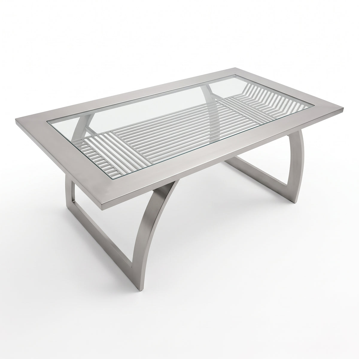 7-Seater Aluminium Outdoor Sofa Set | Grey Showerproof Cushions | 5-Piece