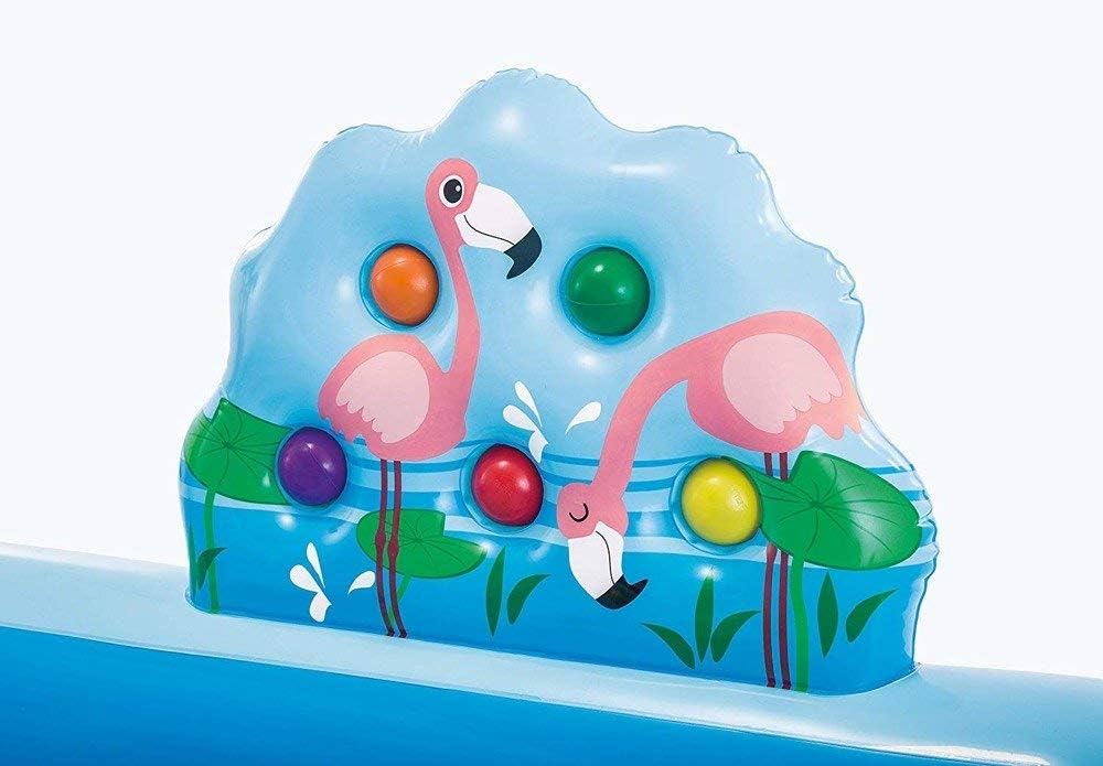 Jungle Adventures Water Play Center - Inflatable Pool with Slide & Games - The Outdoor Furniture Market 