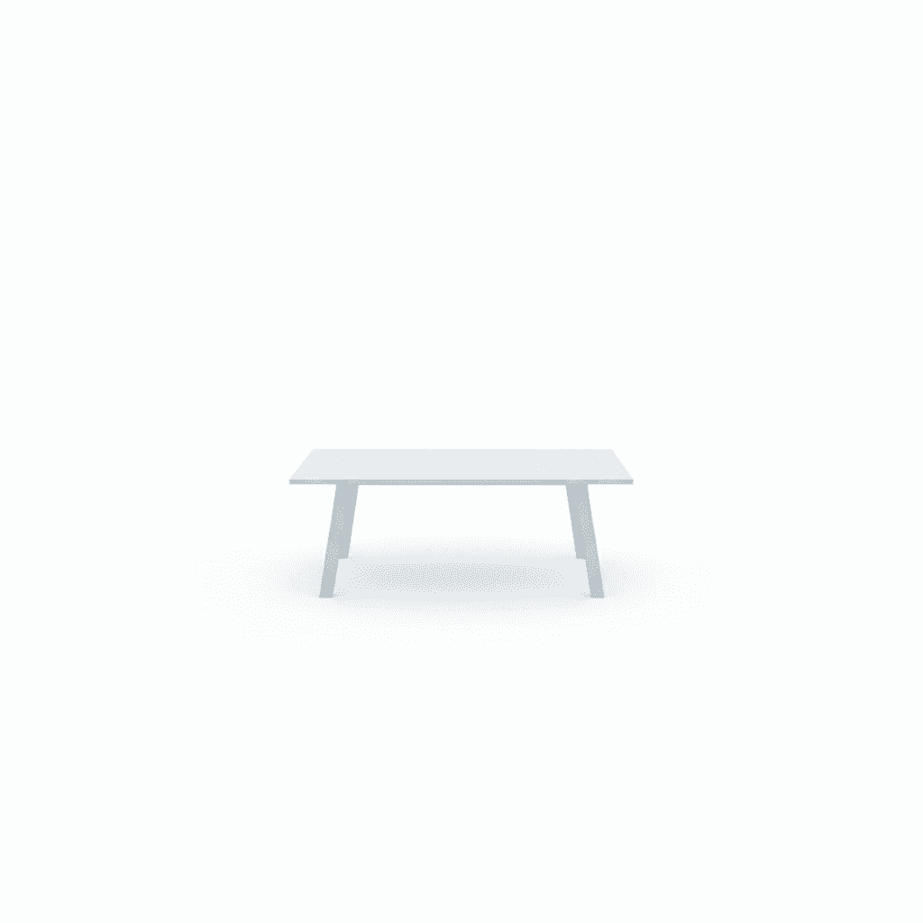 White aluminum outdoor sofa set with plush cushions, stylish design, and modern outdoor furniture by The Outdoor Furniture Market.
