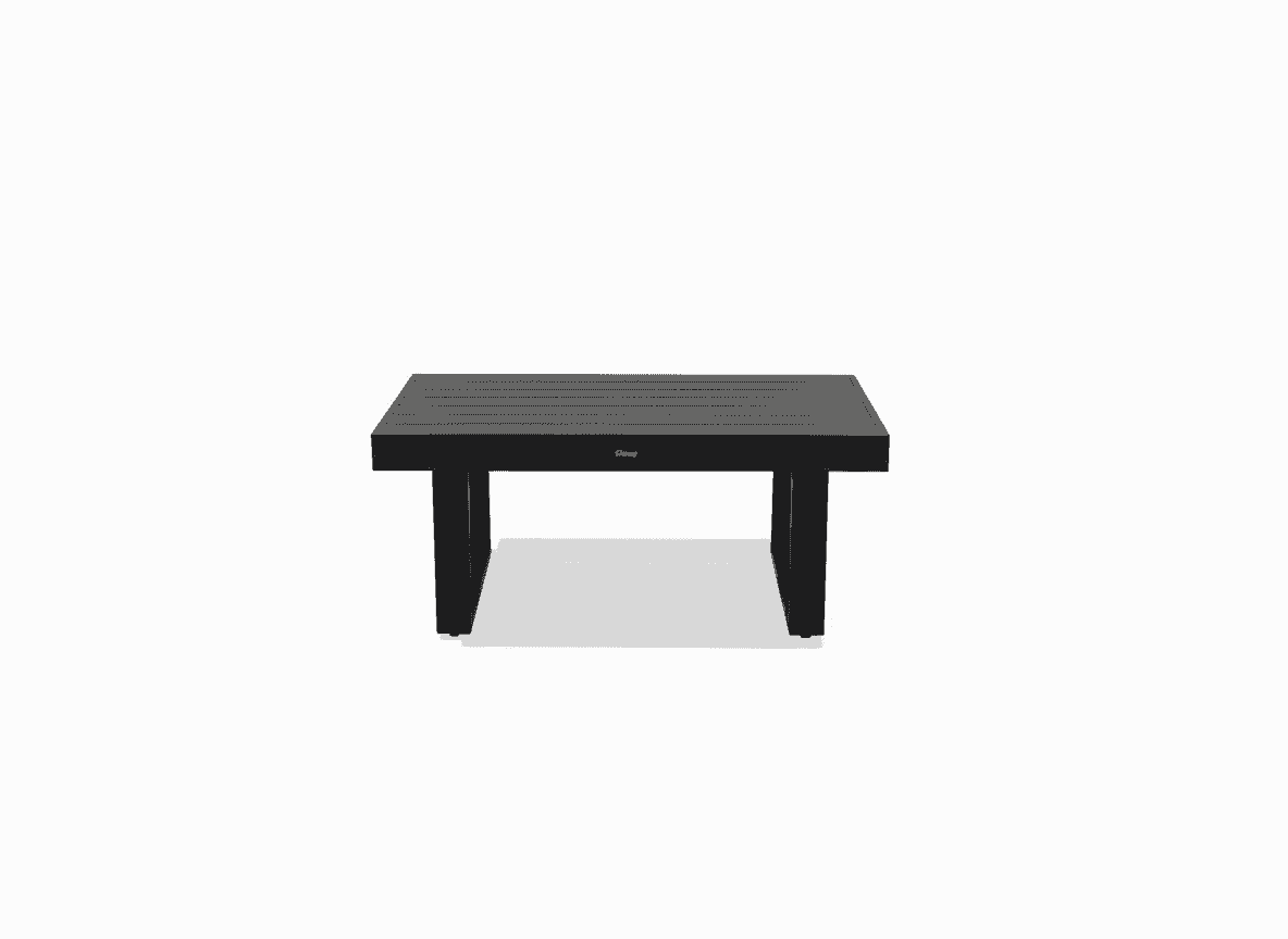 Modern 5-piece aluminum outdoor sofa set with weather-resistant cushions, featuring sleek design and waterproof fabric by The Outdoor Furniture Market