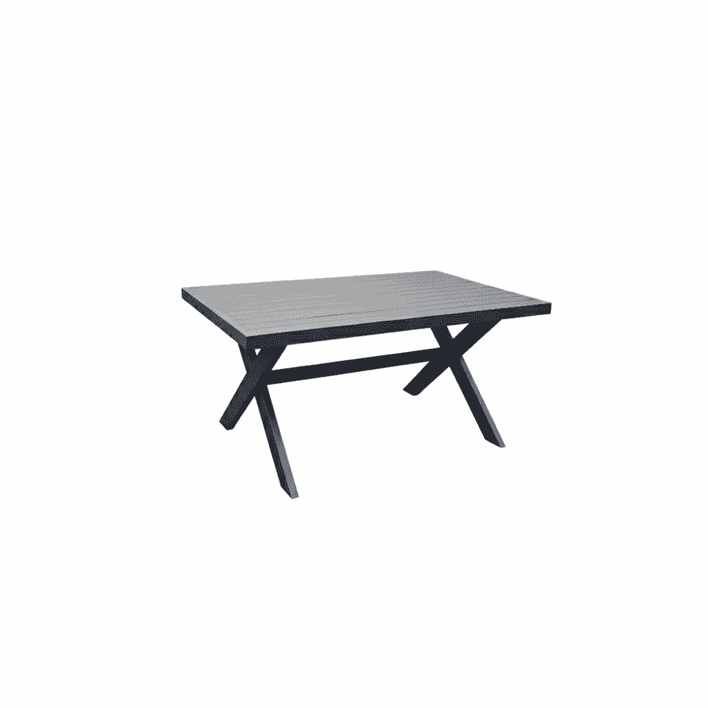 Modern 9-seater outdoor lounge sofa set by The Outdoor Furniture Market with aluminum frame, plush cushions, and matching dining table.