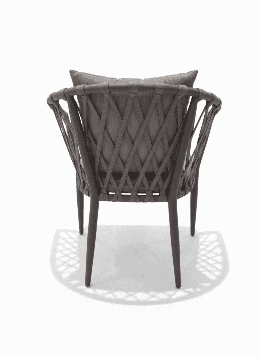 Modern outdoor lounge chair by The Outdoor Furniture Market, stylish and comfortable for outdoor dining and relaxation.