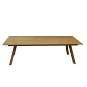 Outdoor Garden Aluminum Rectangle Eight Seater Dining Table
